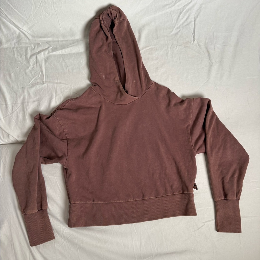 Women's Crop Athletic Hoodie Top
